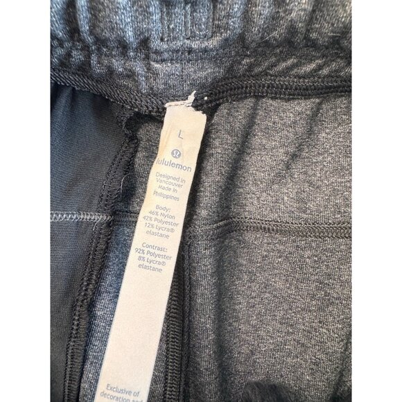 Lululemon Mens Gray Jogger Pants SZ L Casual Stretch Athletic Lounge - Picture 4 of 10